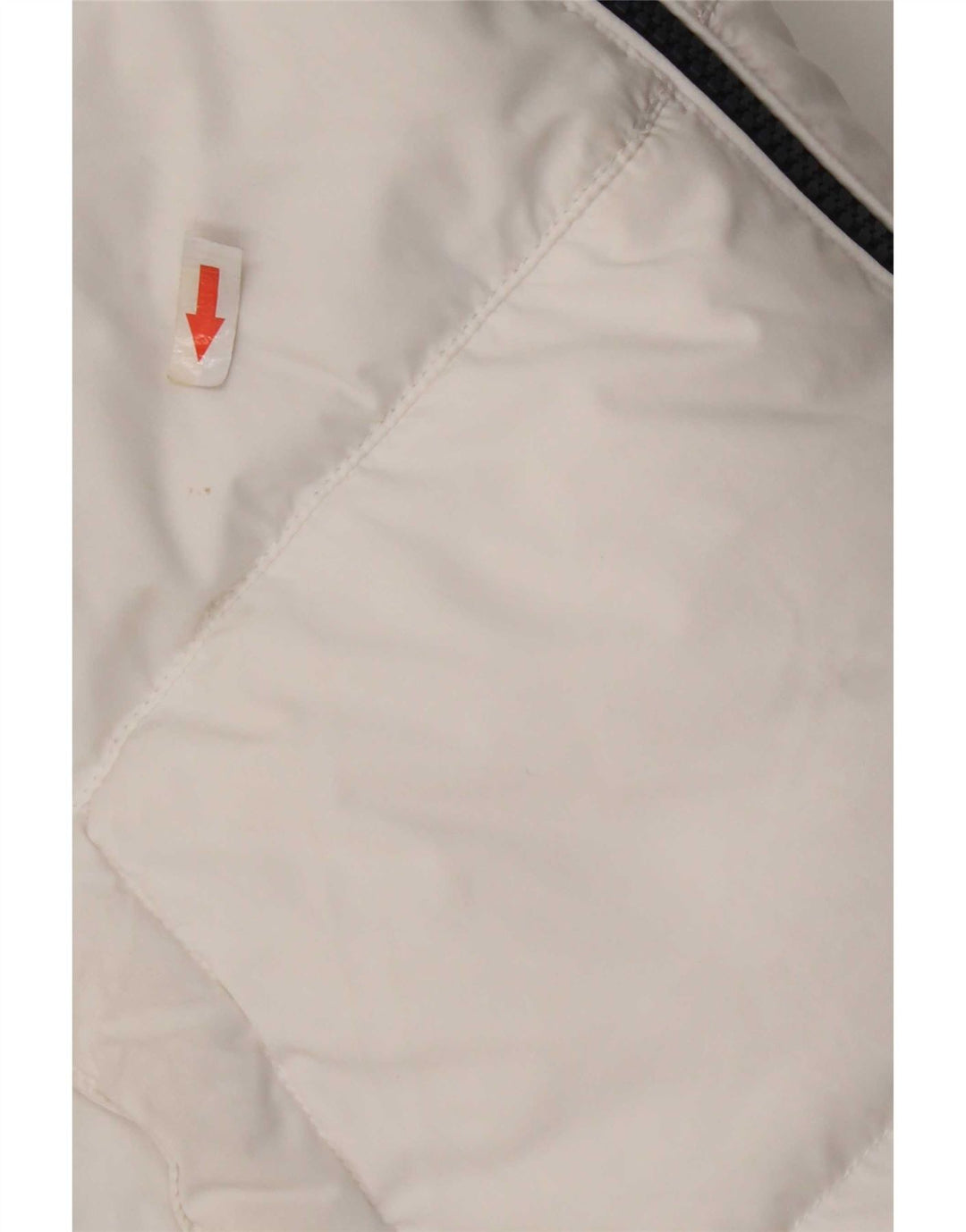 Tommy Hilfiger Chaqueta acolchada con capucha para hombre UK 38 Poliéster blanco mediano