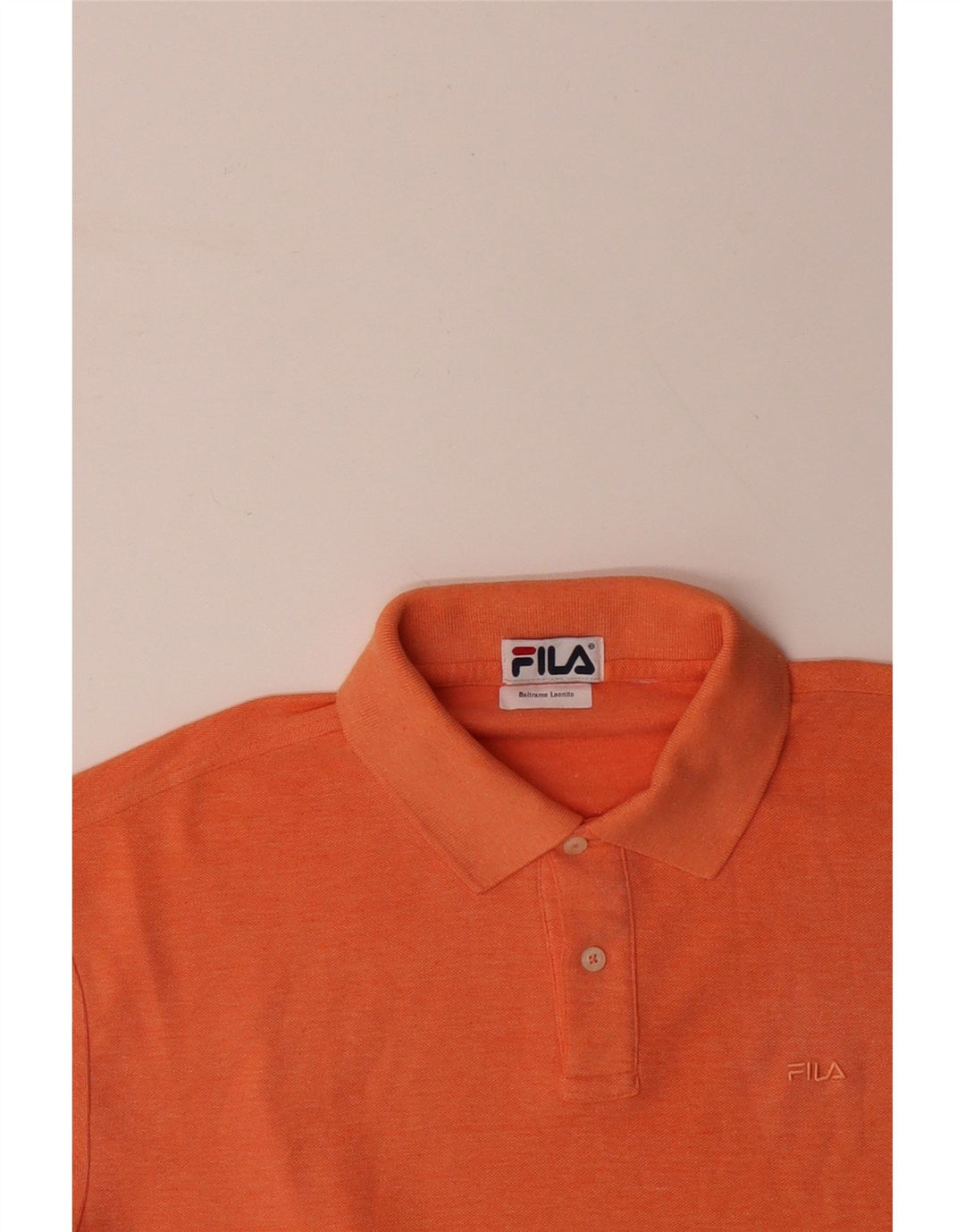 Polo FILA Hombre XL Naranja