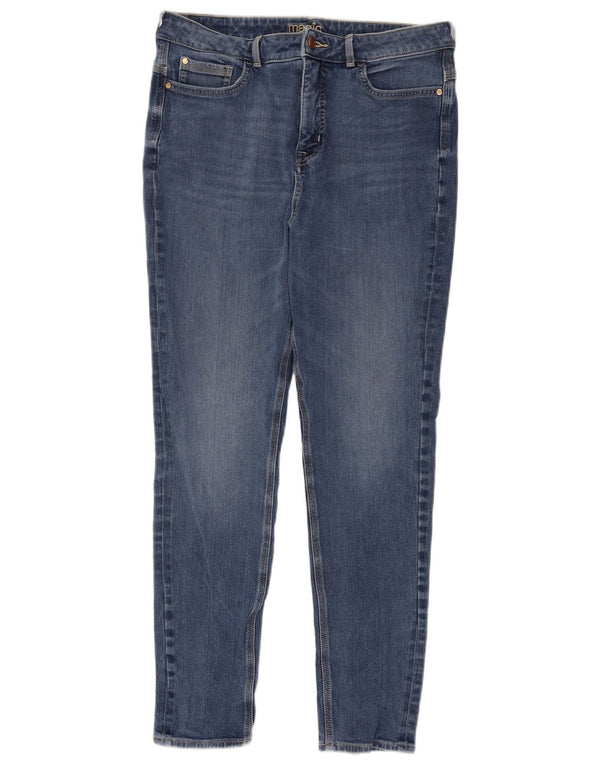 Marks & Spencer Vaqueros pitillo para mujer UK 14 Large W34 L28 Algodón azul