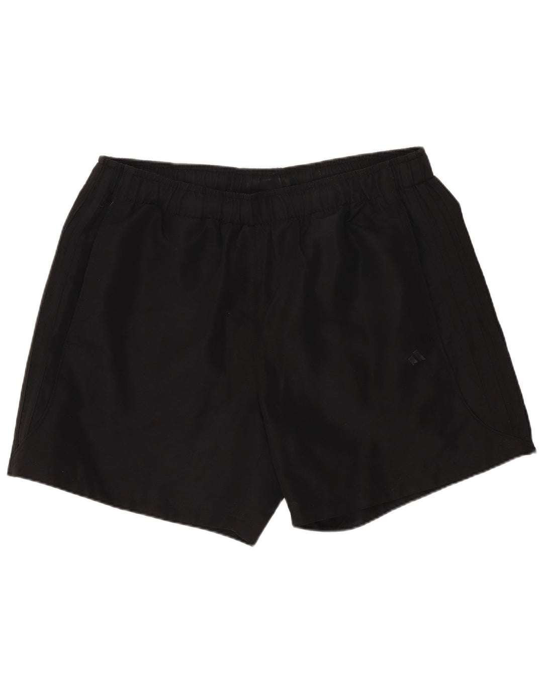 ADIDAS Pantalones cortos deportivos Climalite para hombre Poliéster negro grande