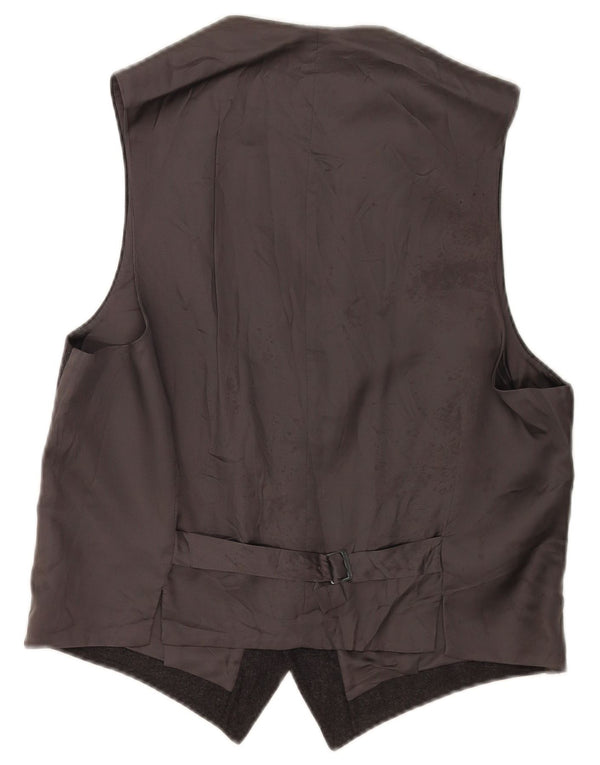 Chaleco vintage para hombre gris medio