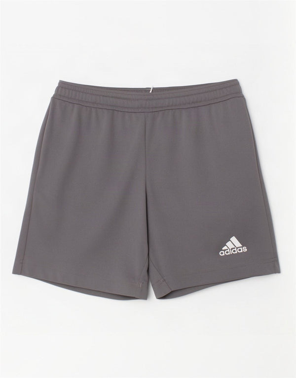 Adidas Pantalones cortos deportivos Aeroready para niños 7-8 años Gris Poliéster