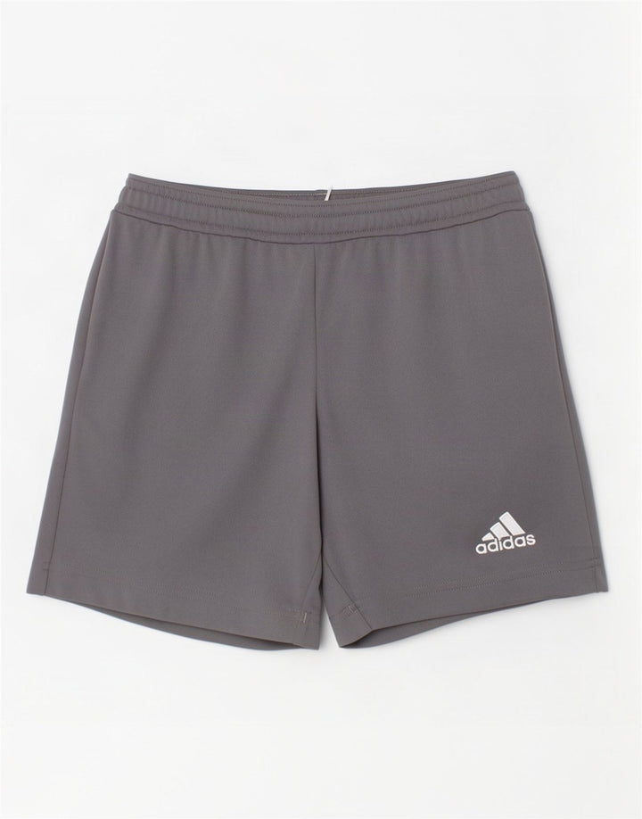 Adidas Pantalones cortos deportivos Aeroready para niños 7-8 años Gris Poliéster