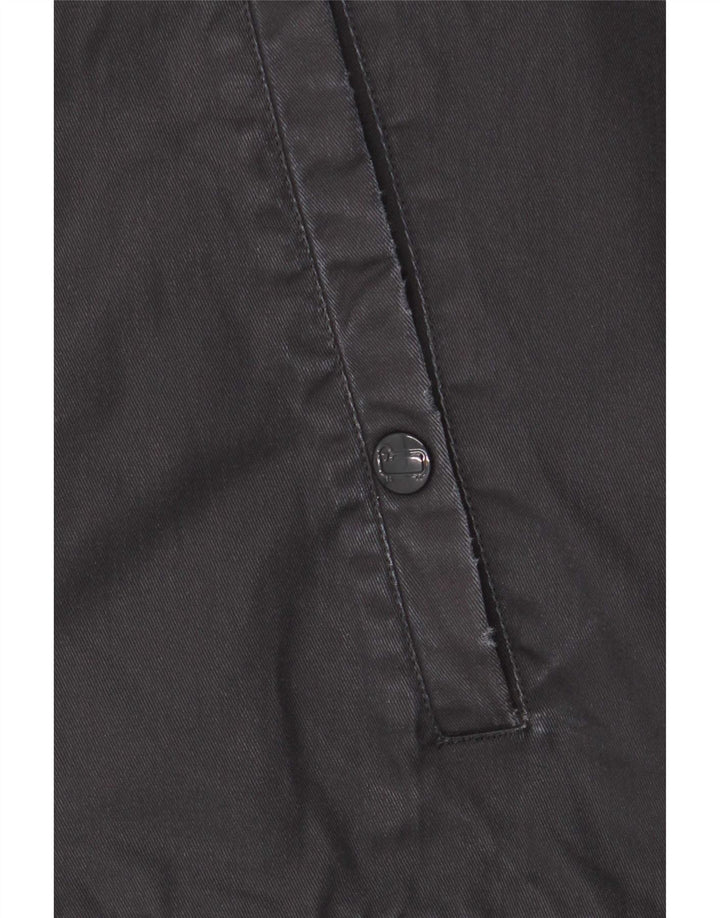 Woolrich Parka con capucha para hombre UK 40 Large Algodón azul marino