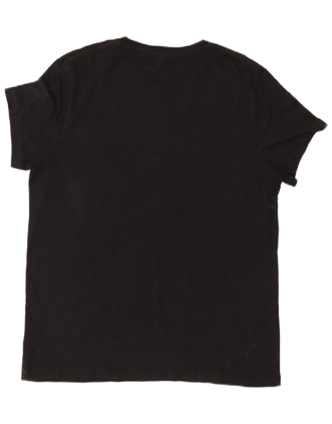Jack Wills - Camiseta para hombre, talla grande, algodón negro