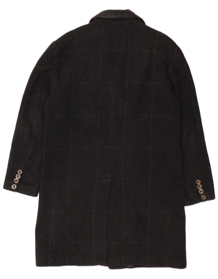 Abrigo Gap para hombre UK 38 Cuadros gris medio