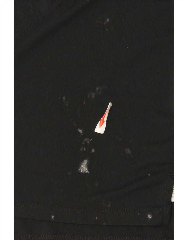 Nike Camiseta Dri Fit para hombre Top XL Poliéster a rayas negras