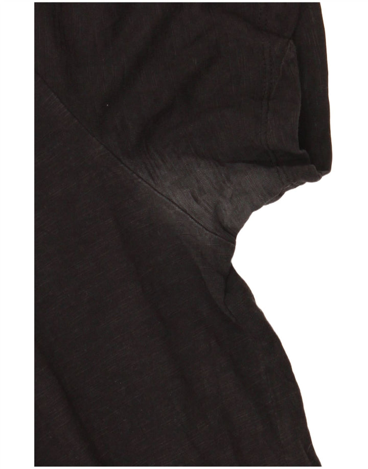 Jack & Jones Hombre Regular Fit Camiseta Top Medium Negro Algodón