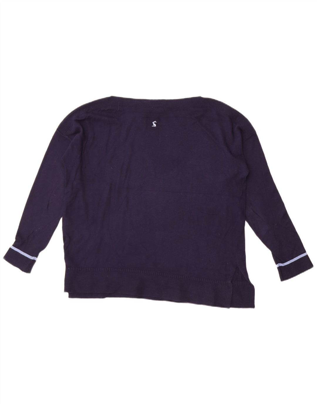 Joules - Sudadera extragrande para mujer, talla 40, talla grande, algodón azul marino
