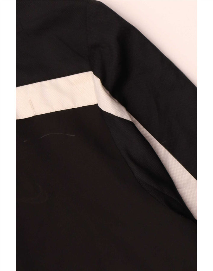 Nike Camiseta Dri Fit Graphic de manga larga para hombre, tamaño grande, color negro, poliéster