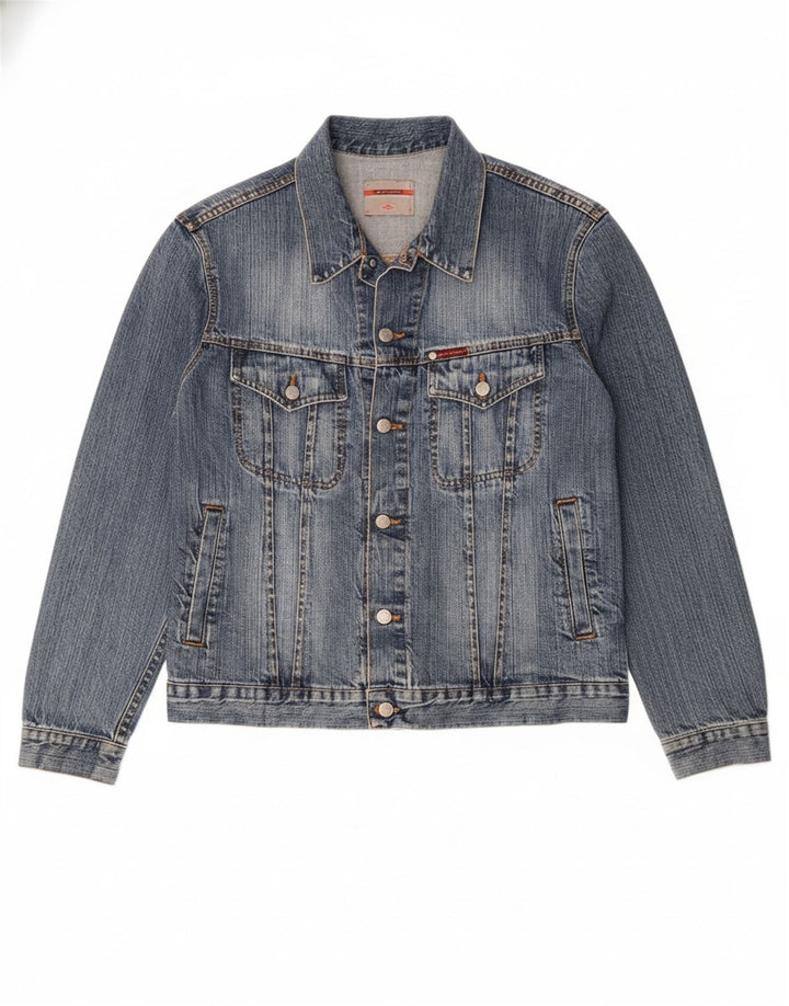 LEE COOPER Mens Denim Jacket UK 40 Large Blue