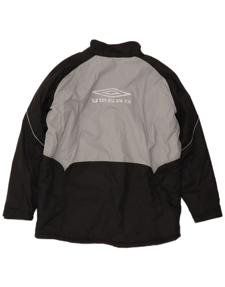 Chaqueta cortavientos para hombre Umbro UK 42 XL Nylon color gris
