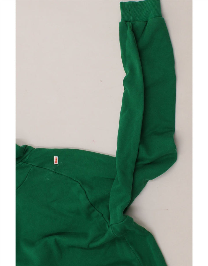 PUMA Mens Hoodie Jumper XL Green Polyester Vintage Puma and Second-Hand Puma from Messina Hembry 