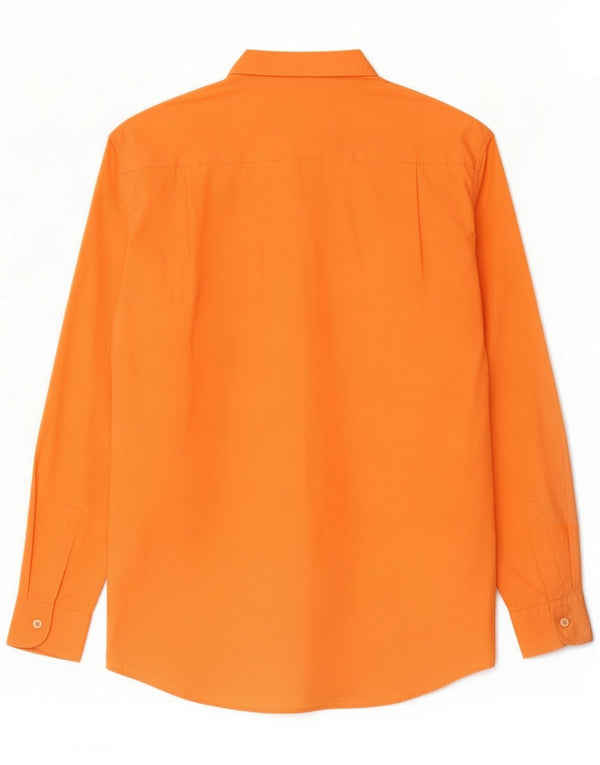 Levi's Mens Shirt Small Orange Cotton