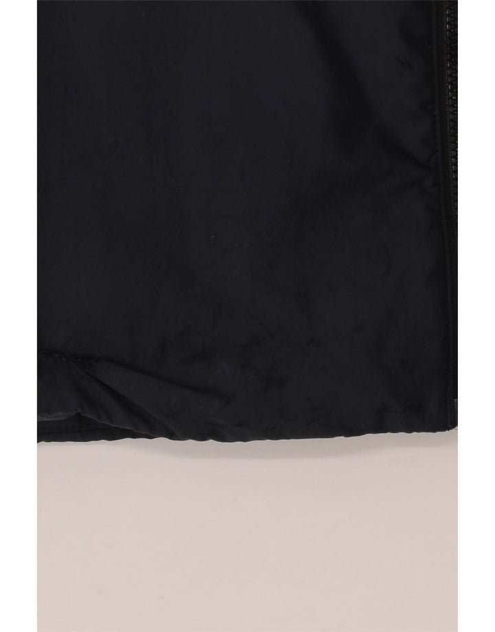 Adidas Chaqueta acolchada para hombre UK 38 Medium Azul marino Poliéster