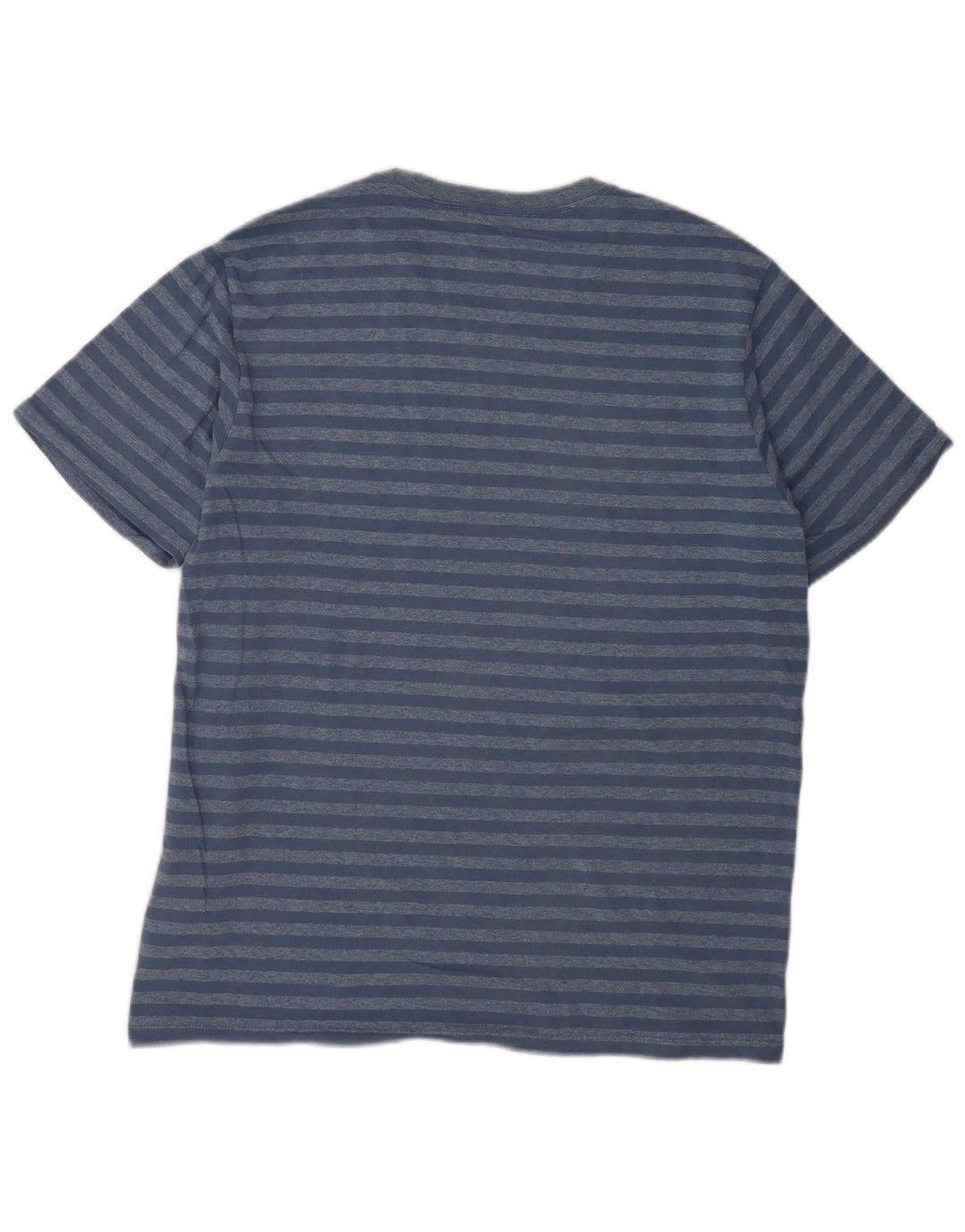 Levi's Camiseta estándar para hombre Top grande de algodón a rayas azules
