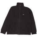 Reebok - Chaqueta de chándal para hombre, talla mediana, algodón negro