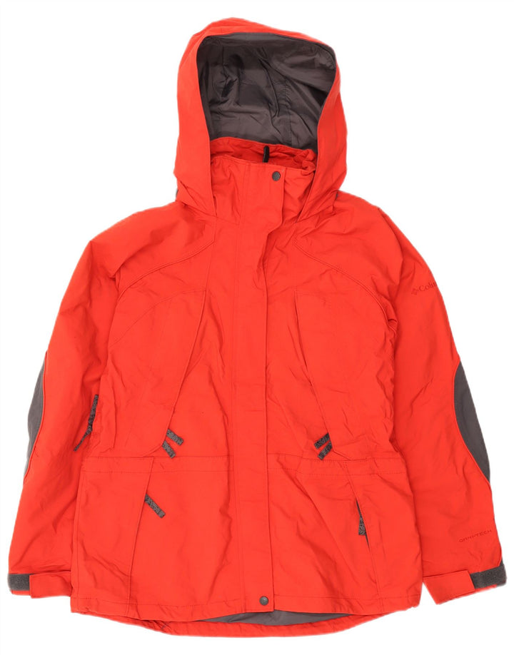 Columbia Chaqueta cortavientos Interchange para mujer Reino Unido 46 Grande Rojo Colorblock