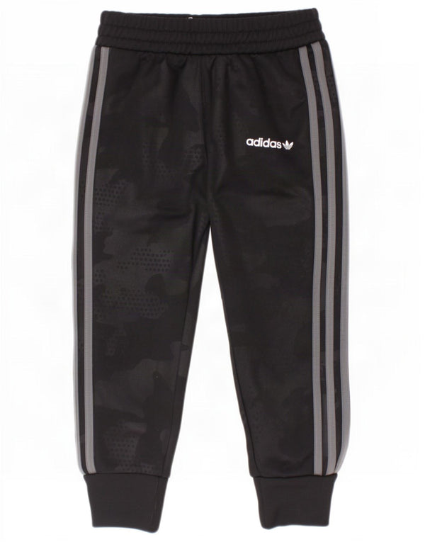 Adidas Pantalones de Chándal para niño Joggers 2-3 años Negro Camuflaje Poliéster
