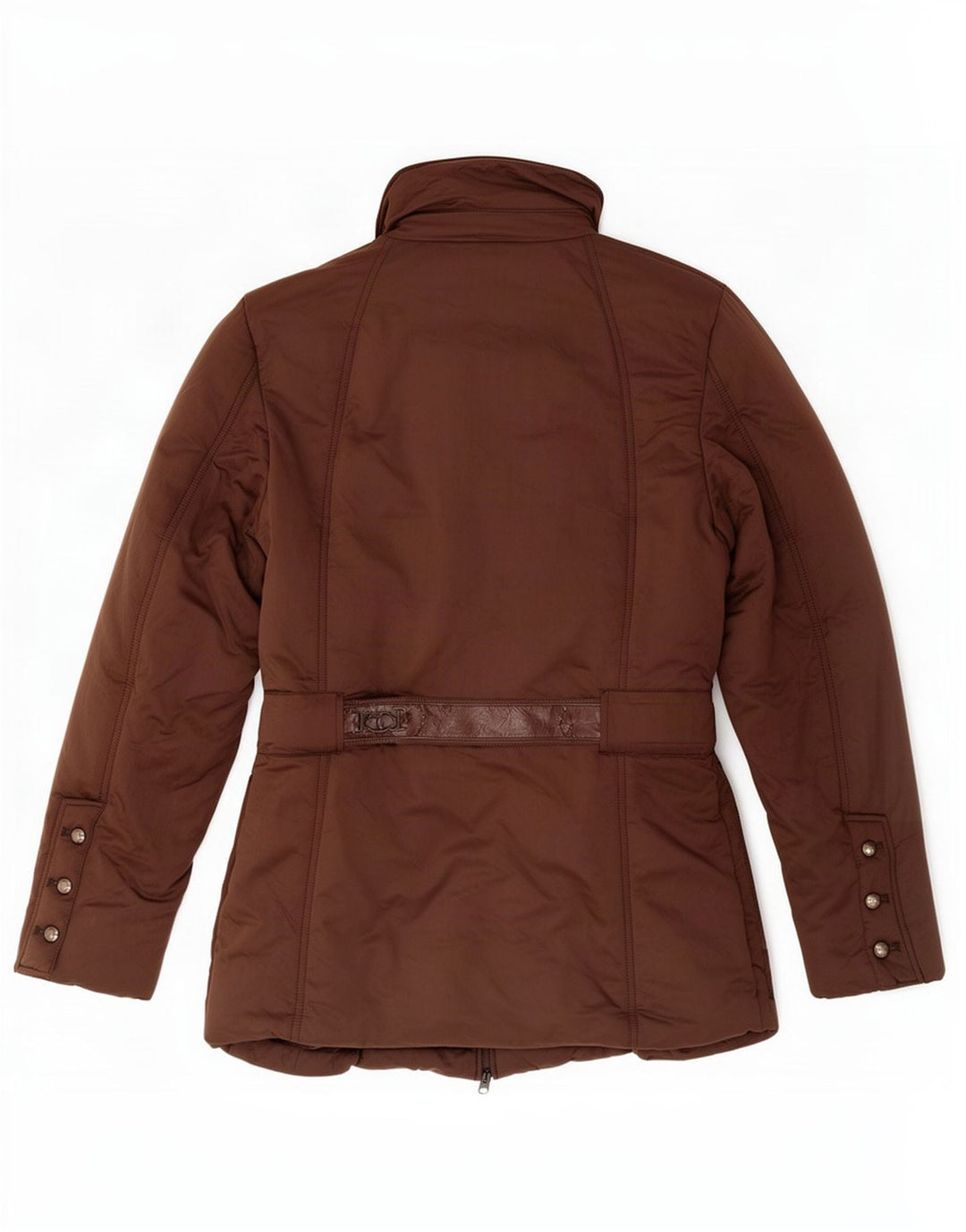 Chaqueta acolchada Mujer Trussardi Jeans IT 50 XL Marrón Poliéster