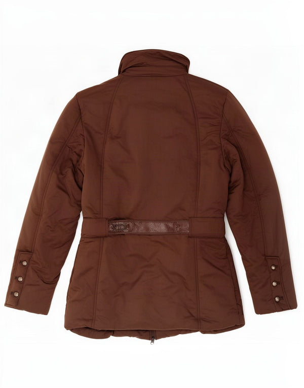 Chaqueta acolchada Mujer Trussardi Jeans IT 50 XL Marrón Poliéster
