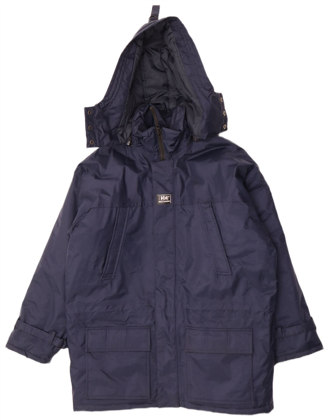 Helly Hansen Abrigo acolchado extragrande con capucha para hombre UK 36 Small Azul marino