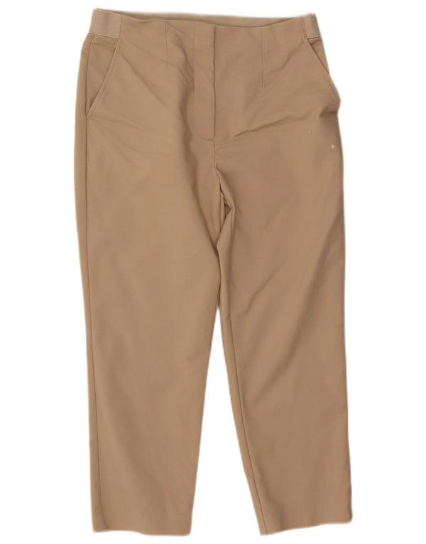 Marks & Spencer Pantalones cortos para mujer UK 12 Medium W30 L23 Algodón beige