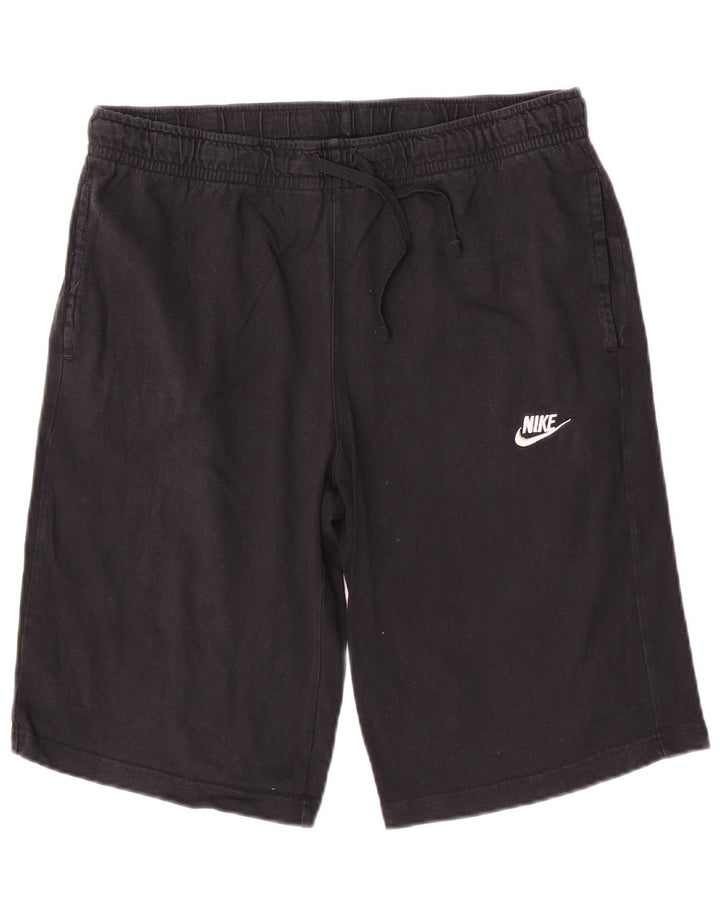 Nike - Pantalones cortos deportivos para hombre, talla grande, color negro