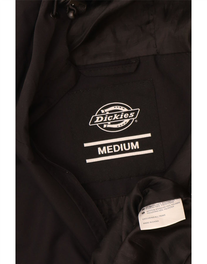 Dickies Chaqueta anorak con capucha para hombre UK 38 Medium Black Polyamide