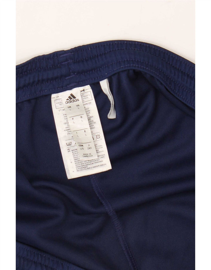 Adidas Mens Climalite Sport Shorts Grande Azul Marino Poliéster