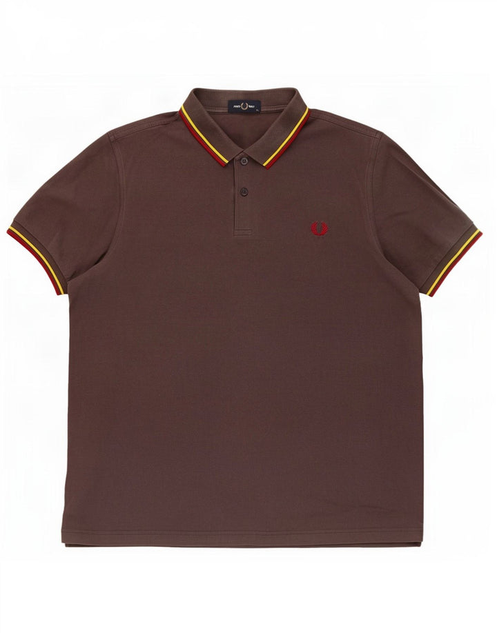 Fred Perry Polo Hombre XL Algodón Gris