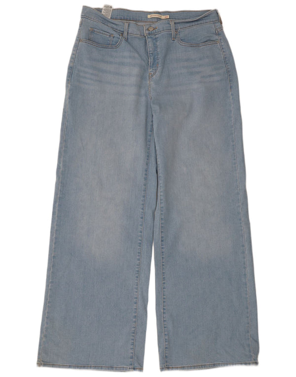 Levi's 318 Shaping Jeans de pierna ancha para mujer US 16 2XL W36 L34 Algodón azul