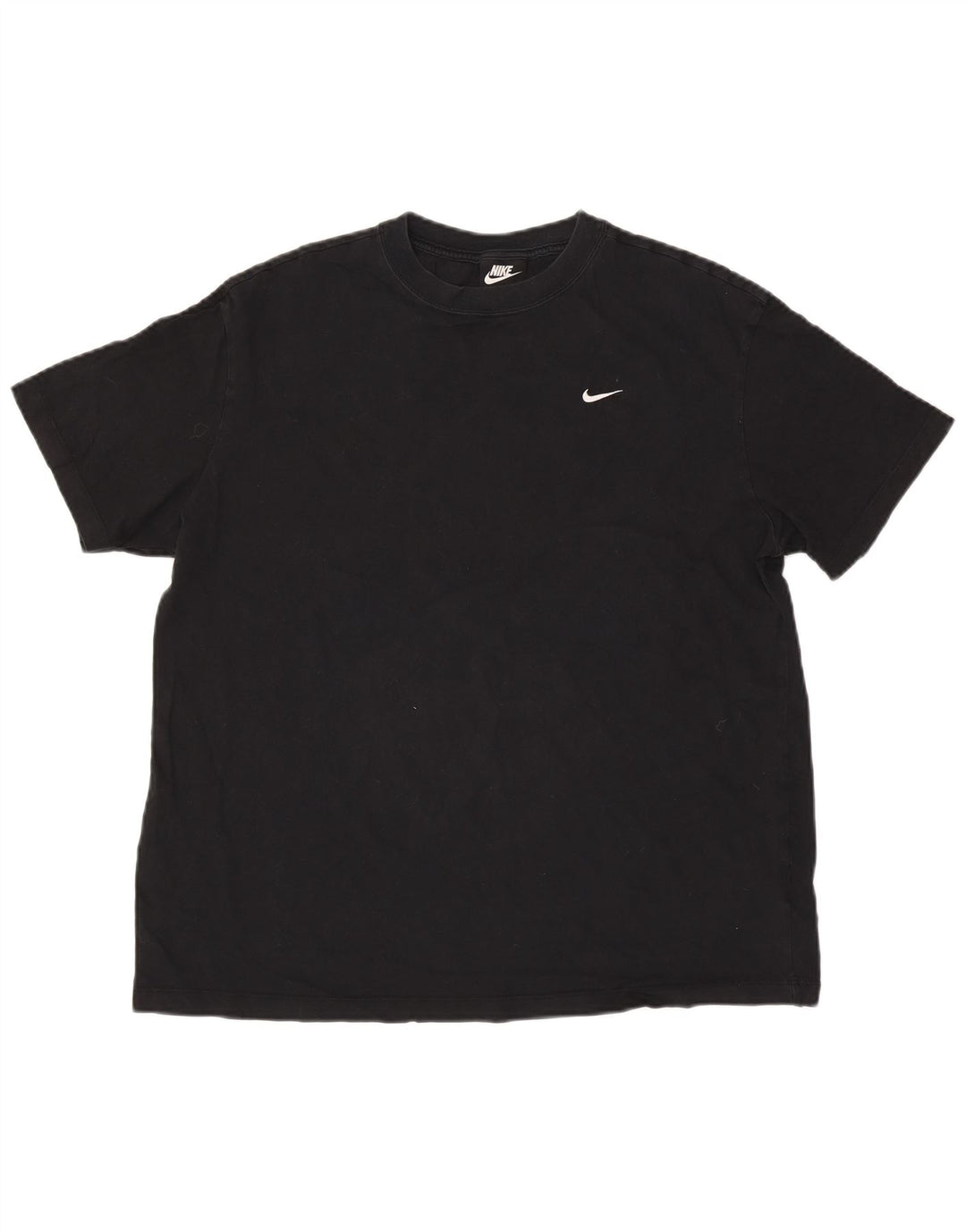 Nike - Camiseta para hombre, talla grande, color negro, algodón