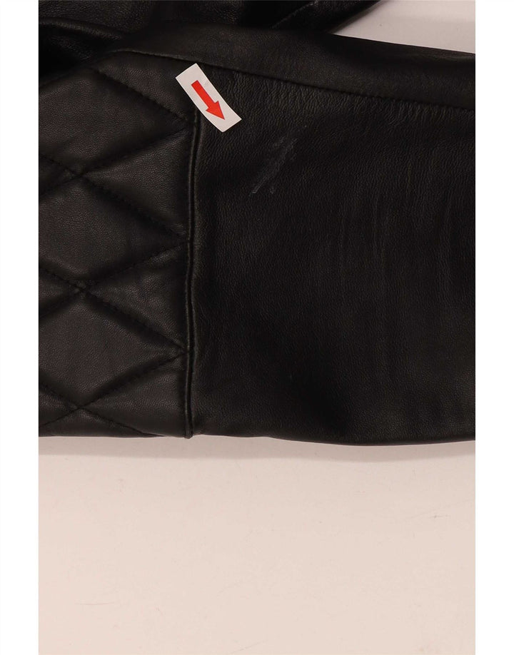 Bertanni Chaqueta motera de cuero para hombre UK 38 Medium Black
