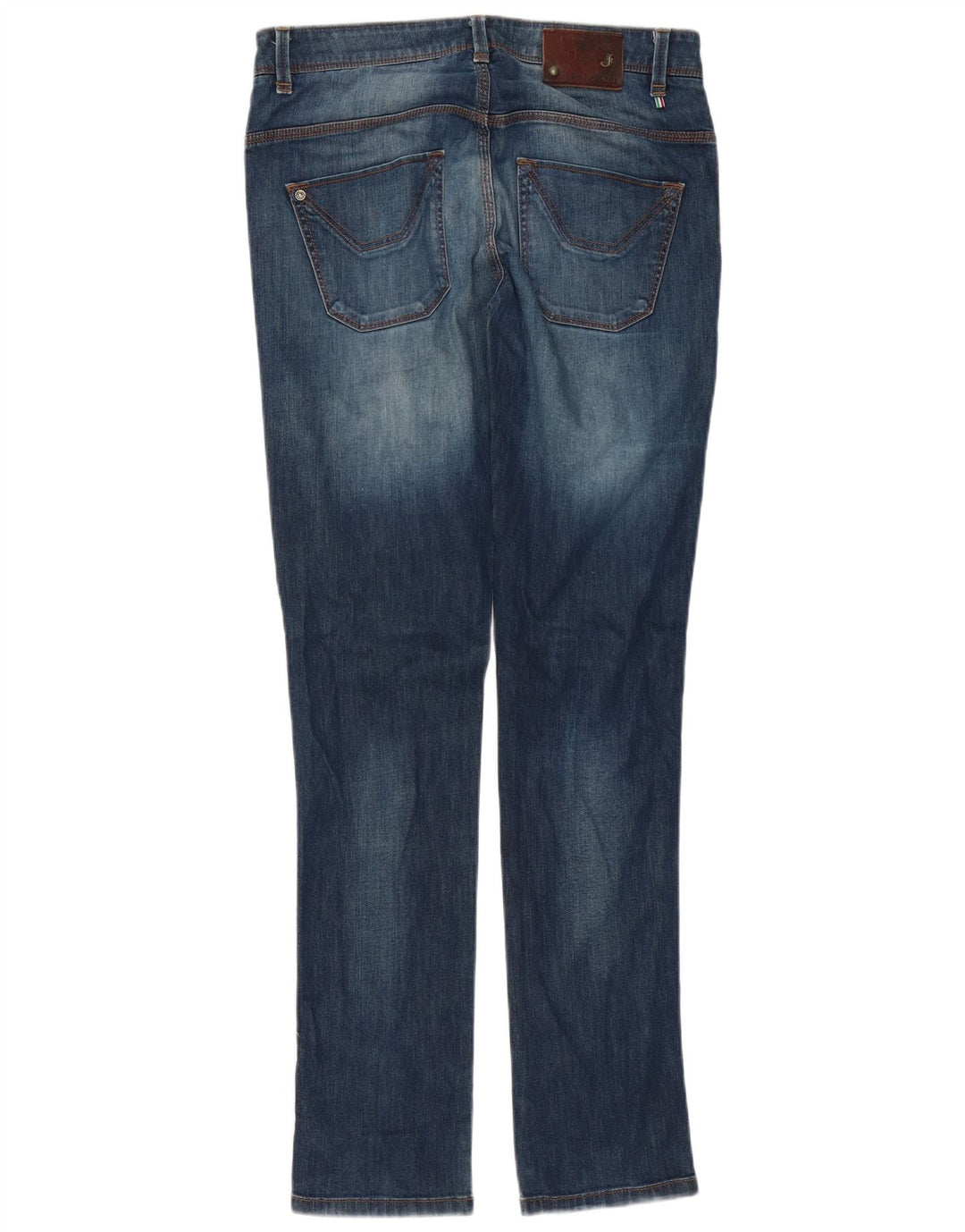 JECKERSON Vaqueros ajustados para hombre W32 L34 Algodón azul