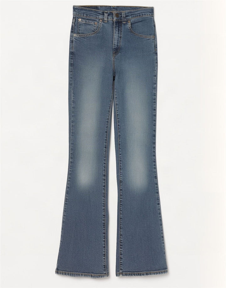 Levi's Mujer 525 Vaqueros Acampanados W28 L34 Algodón Azul