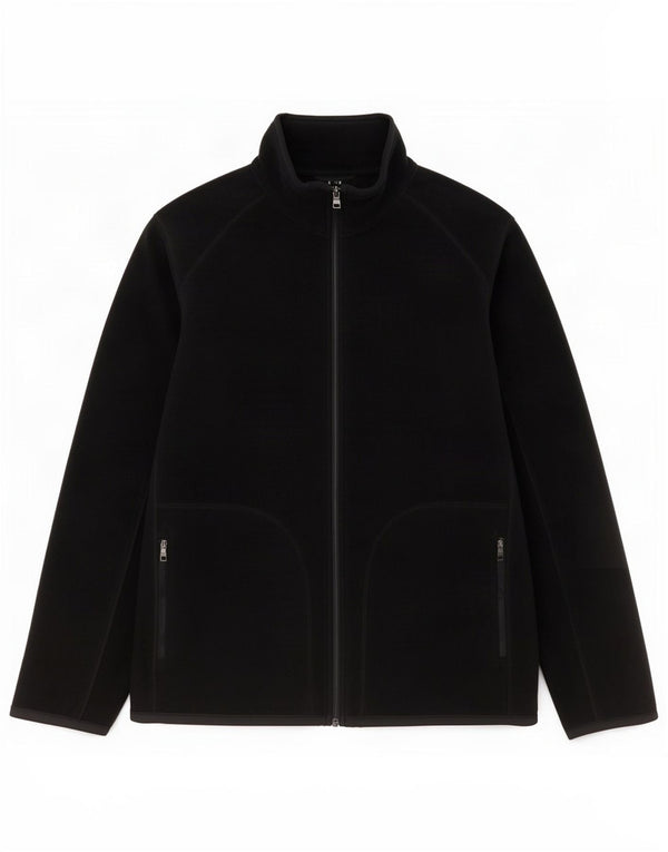 Marks & Spencer Chaqueta polar para hombre UK 40 Large Poliéster negro