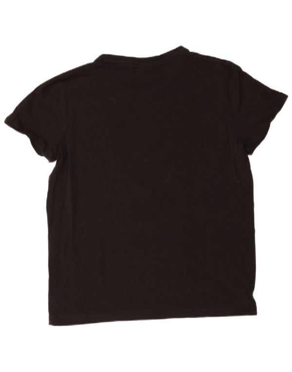 Puma - Camiseta para hombre, talla grande, algodón negro