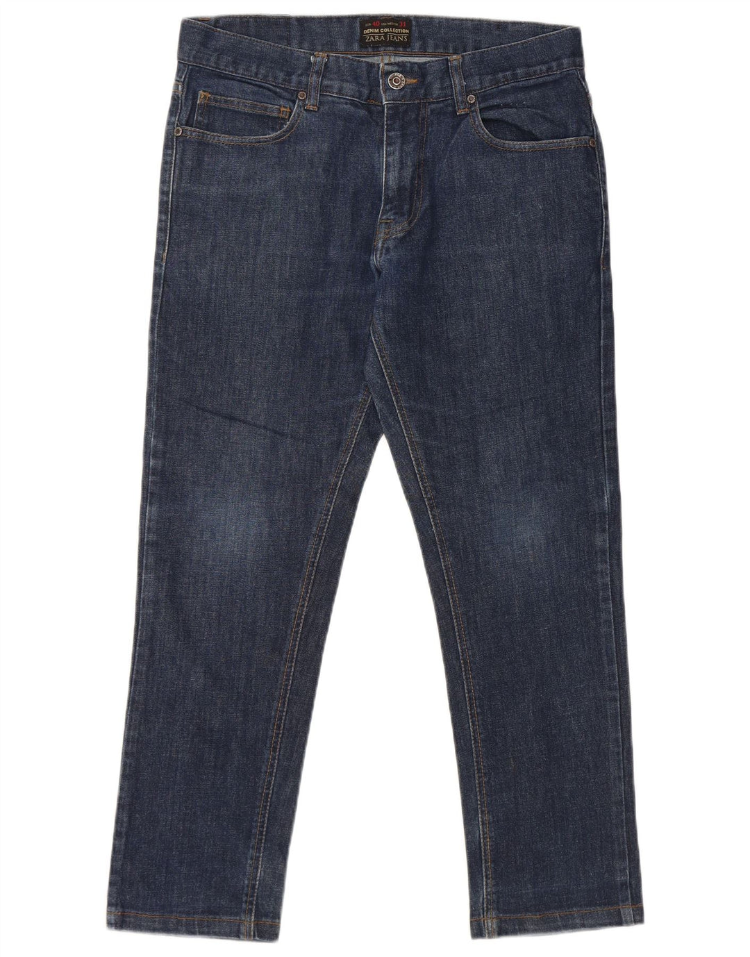 ZARA Vaqueros Slim Hombre EU 40 Medium W31 L26 Algodón Azul