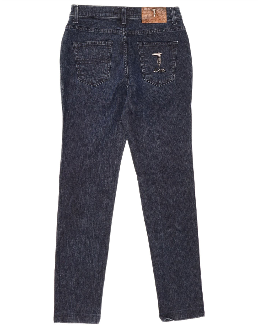 Vaqueros Trussardi Mujer Slim W28 L28 Azul Marino Algodón
