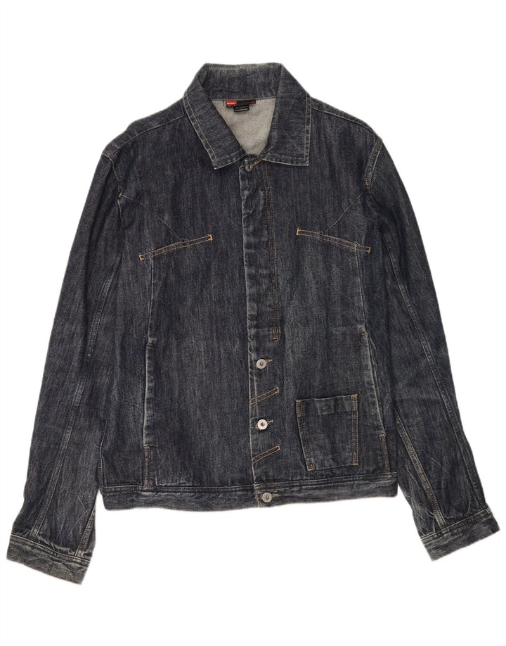Diesel Chaqueta Vaquera Hombre UK 42 XL Algodón Azul Marino