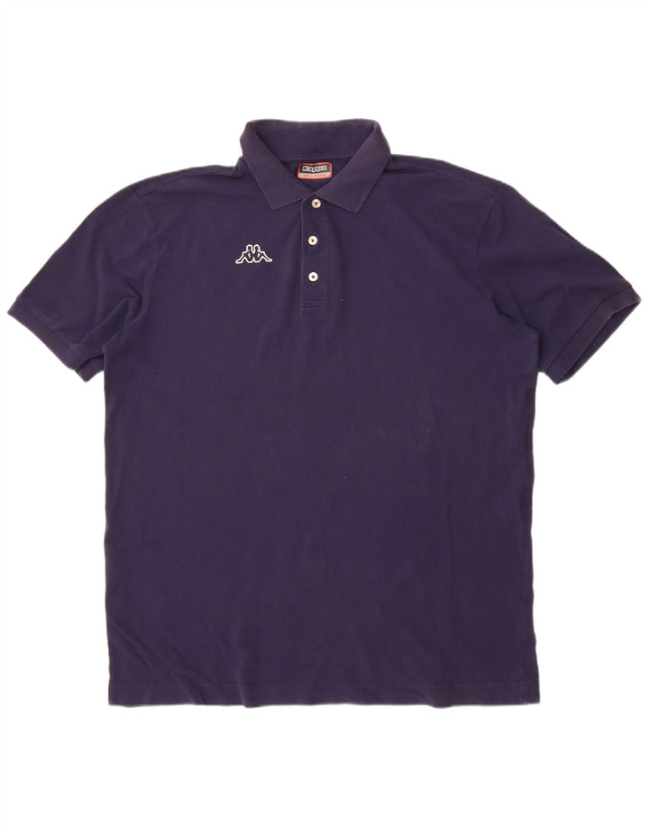 Kappa Polo gráfico para hombre 2XL Algodón azul marino
