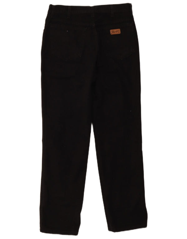 Wrangler Pantalones casuales rectos Ohio para hombre W34 L32 Algodón negro