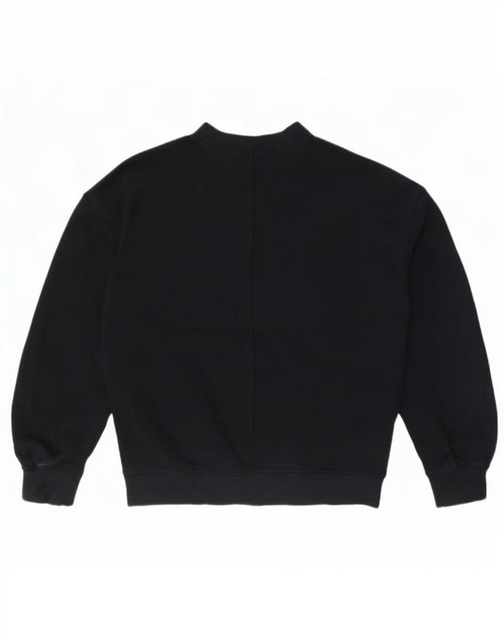 Cos - Sudadera extragrande para mujer, talla 10, algodón negro pequeño