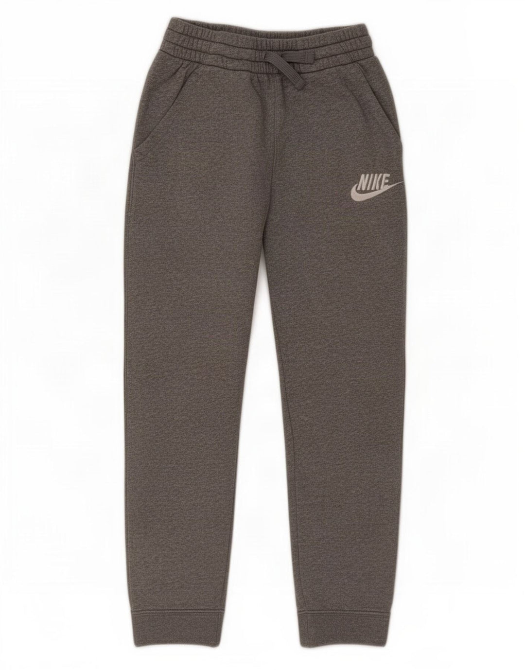 Nike - Pantalón de chándal para niño, 10-11 años, algodón, gris medio