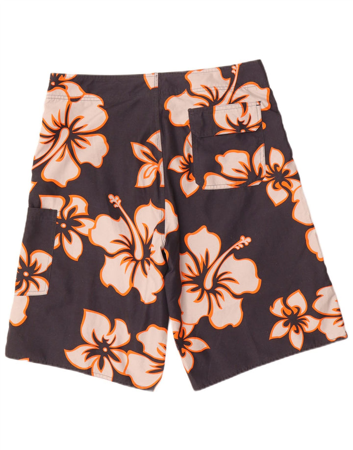 Sapore Di Mare Bañador Hombre Grande Negro Floral Poliéster