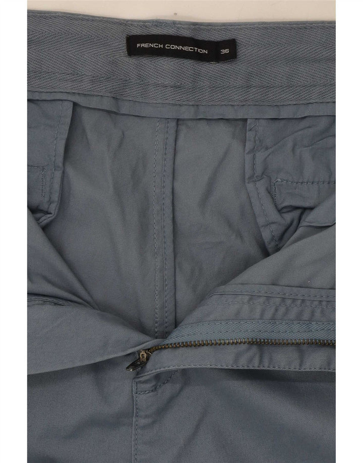 Pantalones cortos de corte slim para hombre de French Connection W36 L25 Azul