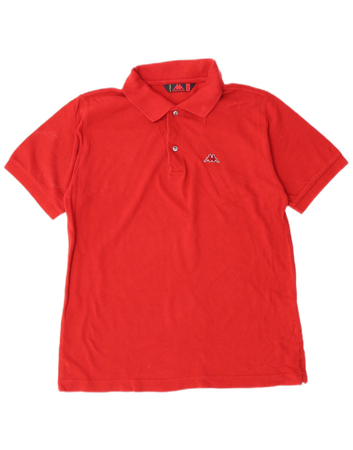Kappa Polo Hombre Small Rojo Algodón