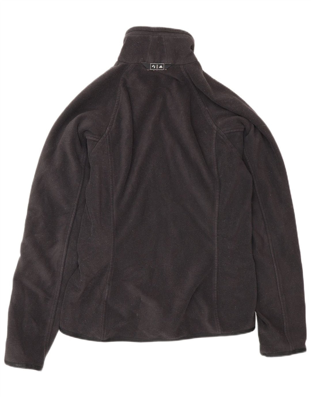 Adidas Chaqueta polar a prueba de clima para mujer Reino Unido 12 Mediano Negro Poliéster