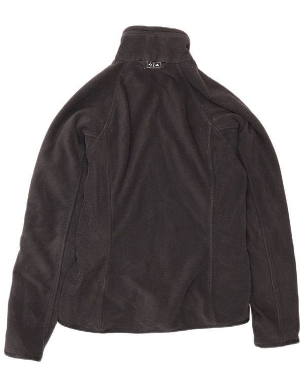 Adidas Chaqueta polar a prueba de clima para mujer Reino Unido 12 Mediano Negro Poliéster